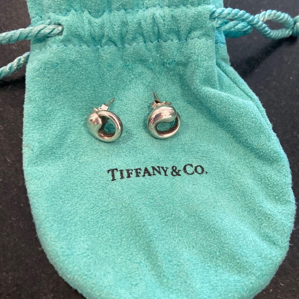 Tiffany & Co Elsa Peretti circle earrings